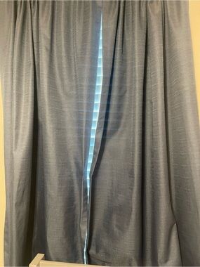 Eclipse Stone Blue Curtain Panel